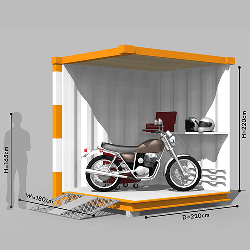 2.6帖バイク電源付ルームタイプ